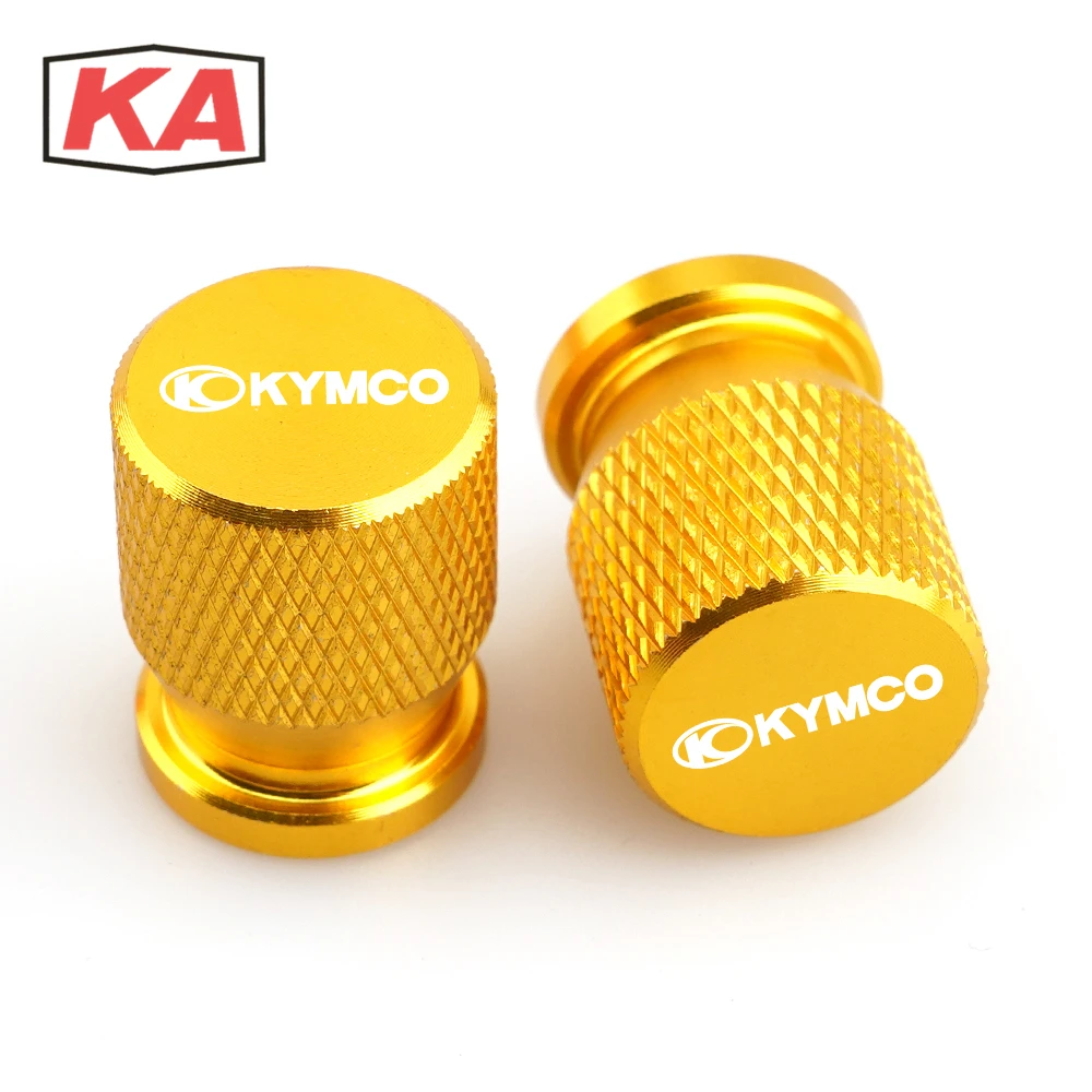 

For KYMCO AK550 AK 550 ak550 2017-2019 2018 2020 CNC Motorcycle Accessorie Wheel Tire Valve Stem Caps Airtight Covers logo AK550