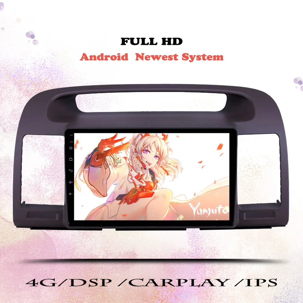 

Автомагнитола 2 Din на Android 13 для Toyota Camry 5, XV, 30, 2001, 2002, 2003, 2004, 2005, 2006, мультимедийный плеер с навигацией, GPS, DVD, головное устройство