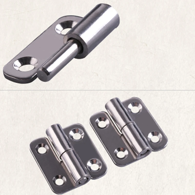 1,5/2/2,5 Zoll Edelstahl-Flaggenform, abnehmbares Scharnier für Aluminiumtüren, Badezimmertür, Badezimmer, abnehmbares Scharnier