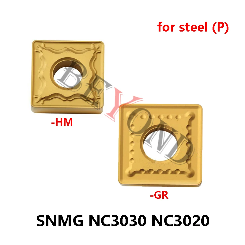 원래 SNMG 120404 120408 카바이드 인서트 SNMG120404 SNMG120408 SNMG150612 SNMG190612 NC3030 NC3020 PC9030 선반 커터 CNC