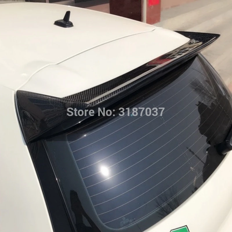

For Volkswagen VW Scirocco 2009-2013Carbon Fiber rear boot Wing Spoiler Rear Roof Spoiler Wing Trunk Lip Boot Cover Car Styling
