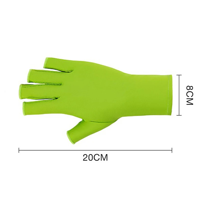 Guantes de protección contra radiación UV para manicura, guantes de Gel, 1 par