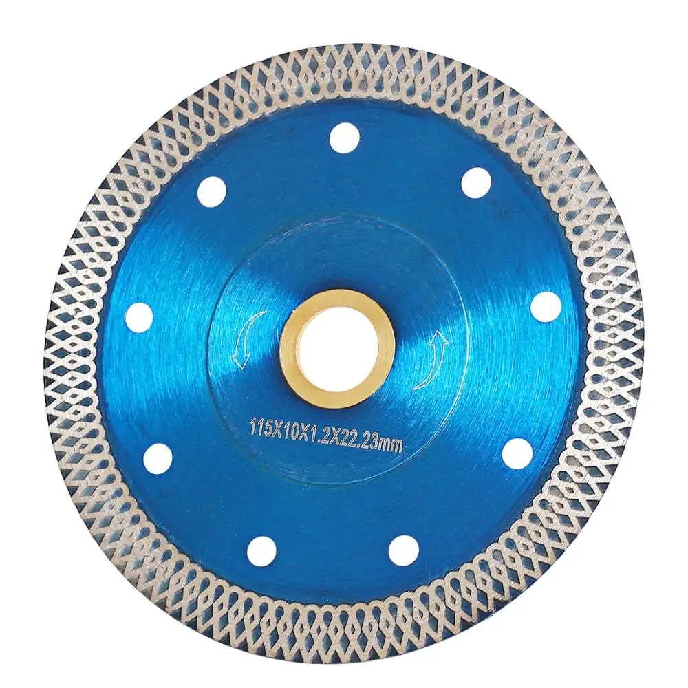 Disco de corte de hoja de azulejo de diamante súper fino de 4 \