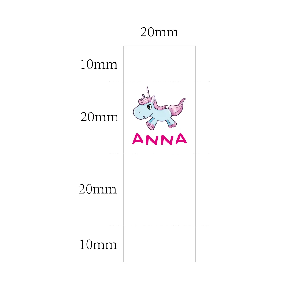 Custom Sewing labels / Brand labels, Custom Clothing Tags, Cotton Ribbon label, Name label (FR063)