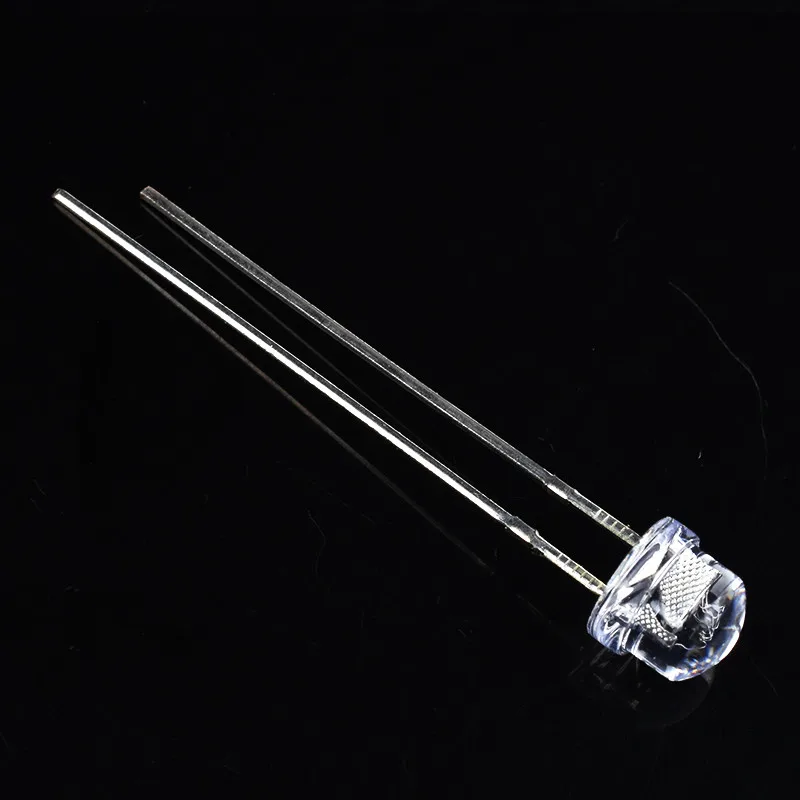 50PCS 5mm Straw Hat LED Diode Super Bright White 0.3W 0.5W 0.75W F5 Power 0.5W Light Emitting Diode Red Yellow Green Blue Warm