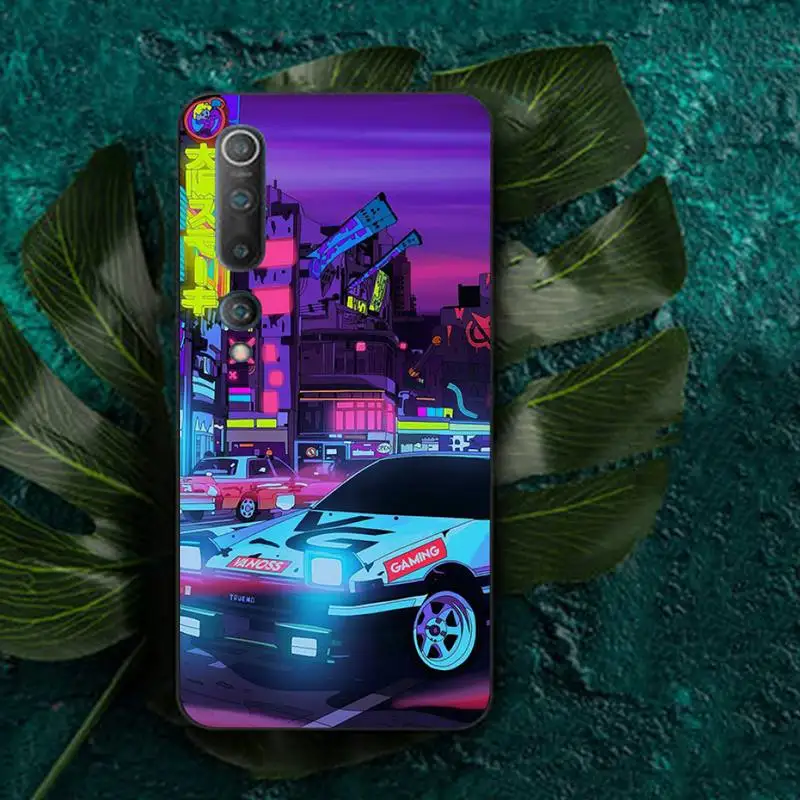 MaiYaCa Japan JDM Car AE86 Vaporwave Phone Case for RedMi note 4 5 7 8 9 pro 8T 5A 4X case