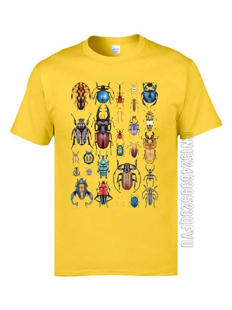 Insect Animal Printed On T Shirt 100% Cotton Casual Tshirts Oversized Plain 3D Designer Clothing Shirts Mens