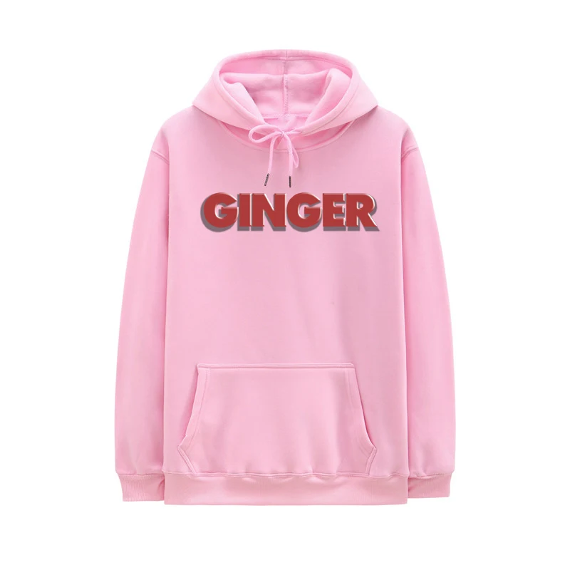 Brockhampton All-American Boyband Hoodies Fashion Oversized Pullover Men GINGER Letter Print Hip Hop Fleece Hoodie Sweatshirts