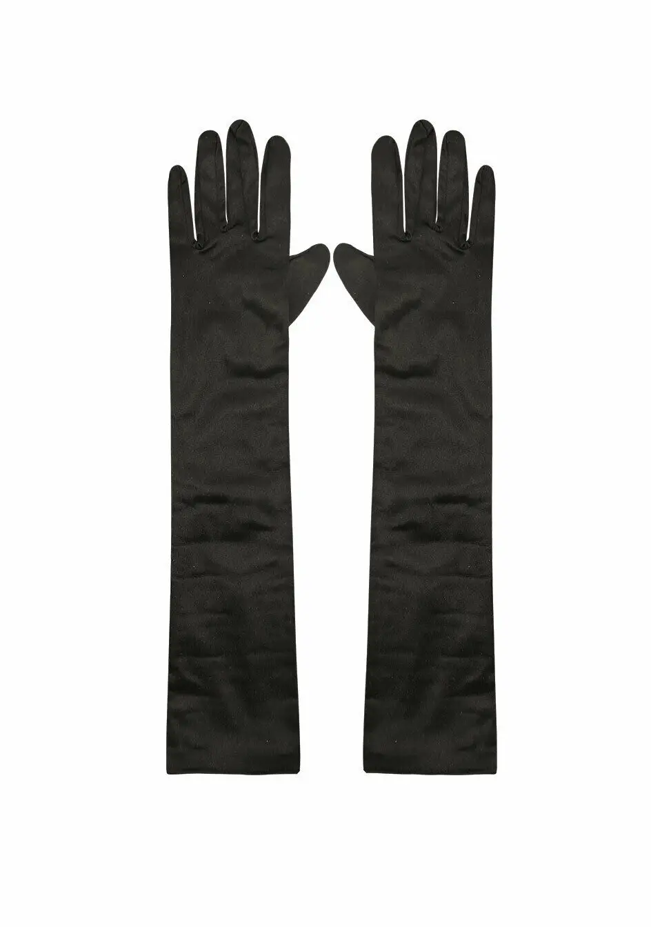 LADIES SATIN LONG FINGER GLOVES PARTY DRESS PROM EVENING WEDDING 2022