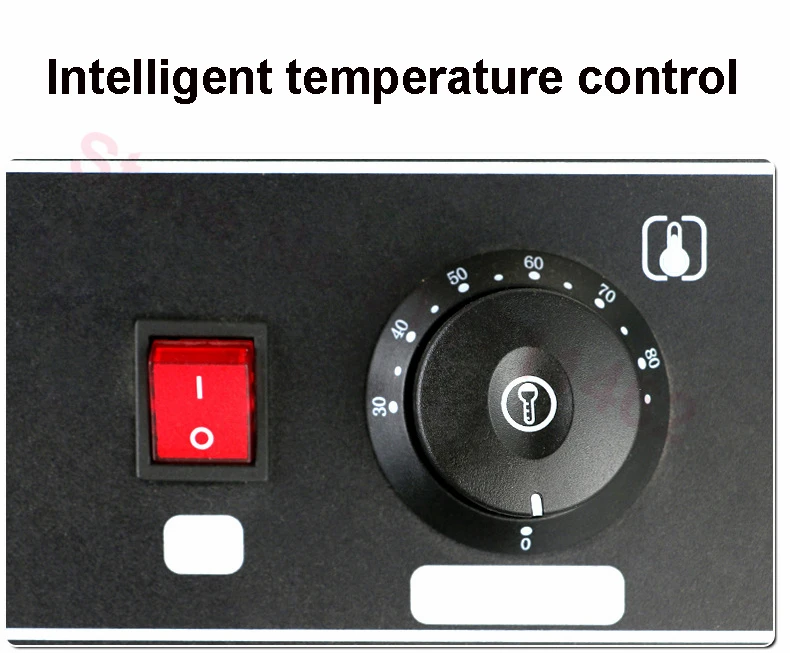 Chauffe-biSantos électrique, chocolat chaud, fromage, soja, confiture, ce, 2/3 grilles, 220V