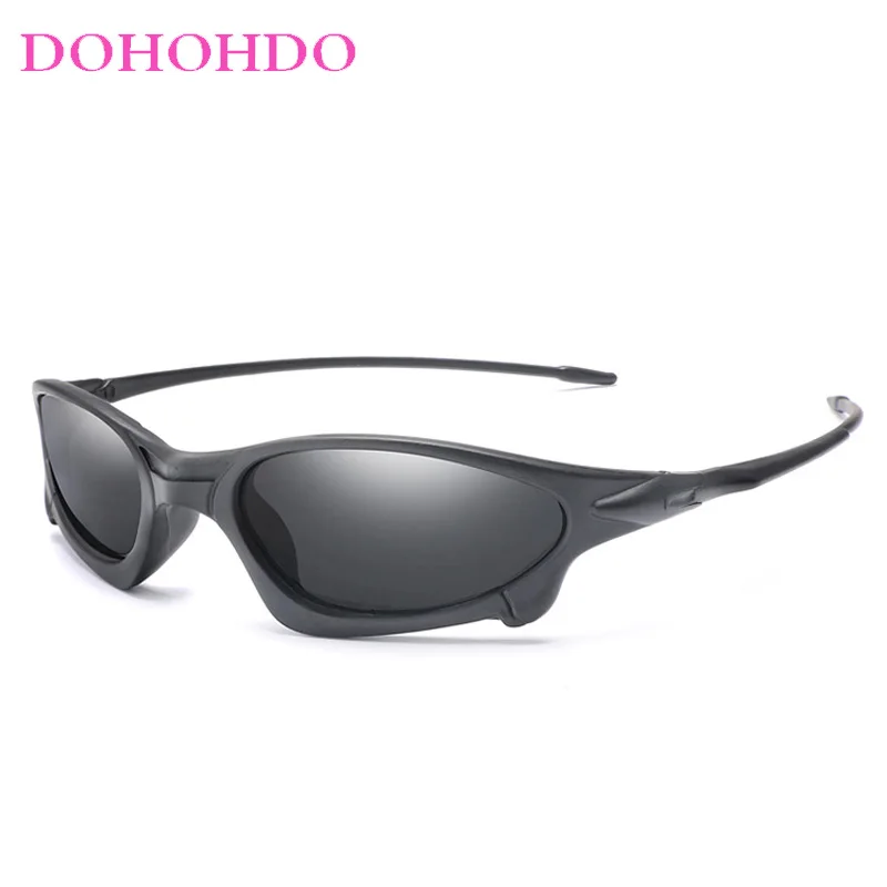 DOHOHDO Brand Design Polarized Sunglasses Men\'s Driving Sun Glasses Small Size Unique Frame Outdoor Sports Goggles Eyewear UV400