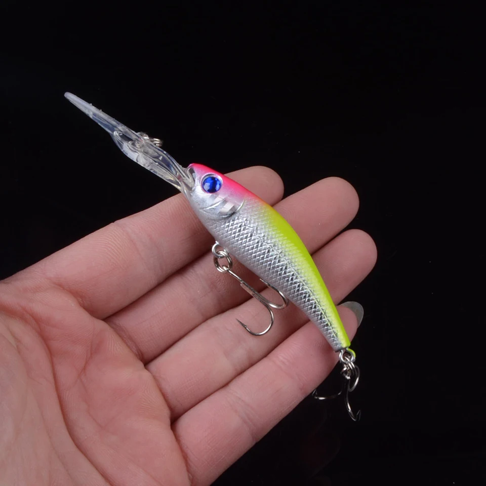 New Arrived Hard Minnow Fishing Lure Topwater Floating Wobblers 10cm 7.5g Crankbait Bass Artificial Baits Pike Carp Lures Peche