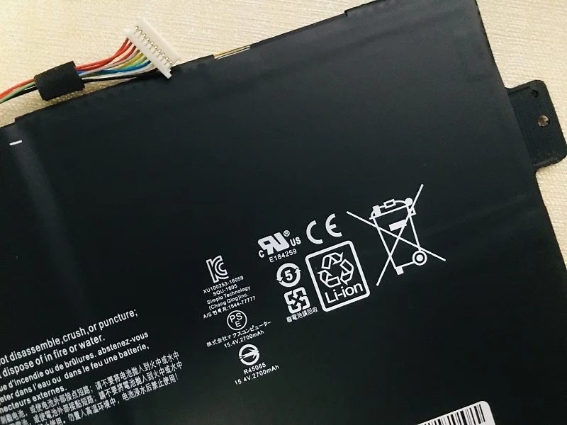 Imagem -04 - Supstone Novo Original Squ1605 41cp3 67 129 Bateria do Portátil para Acer Swift Sf71351 M9pg M8ku M4ha S7371 Spin Sp714-51-m6lt