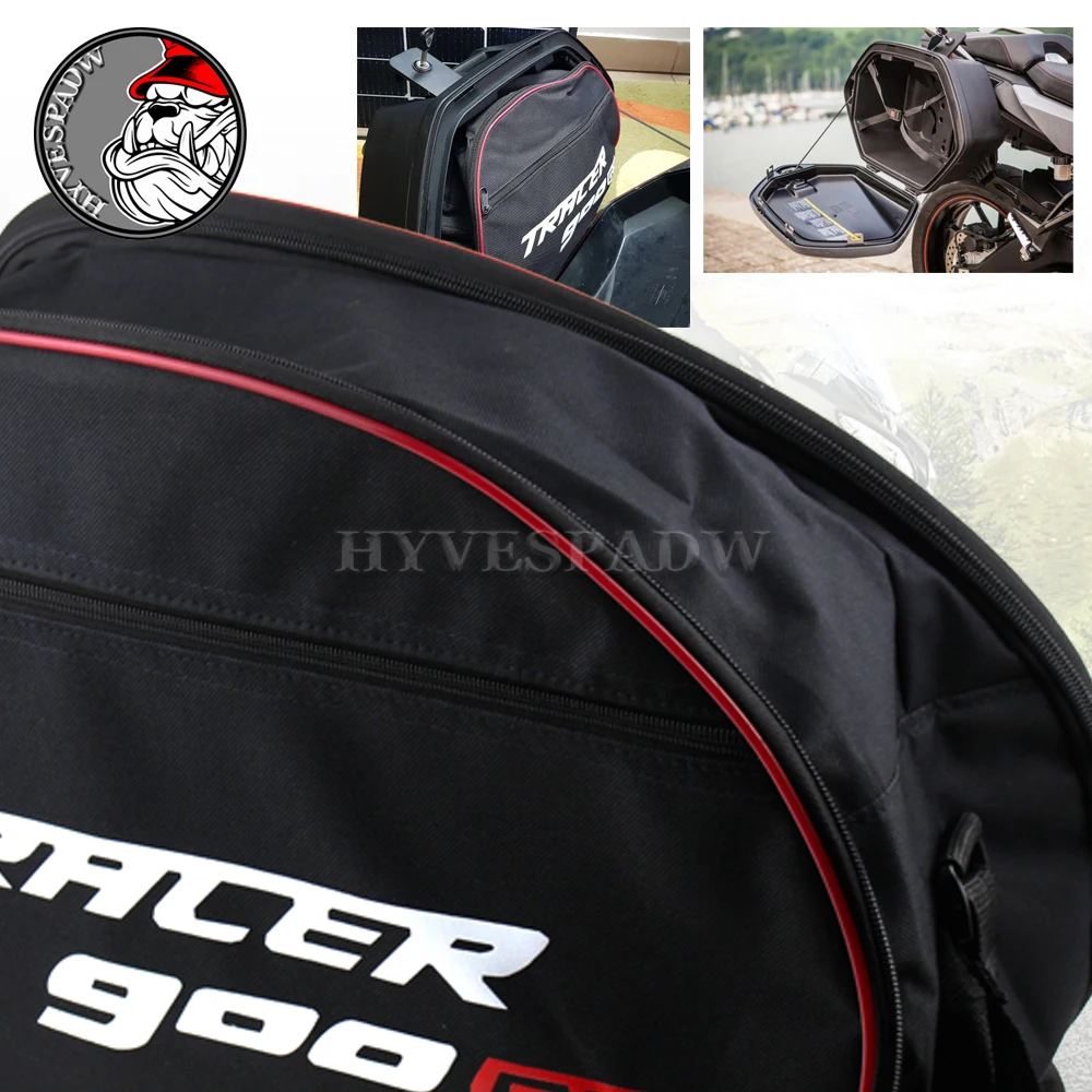 

Black for YAMAHA TRACER 900GT 900 GT Motorcycle PANNIER LINER BAGS Luggage Bags Saddle Bag Lining Bag Storage Bag 2018 2019