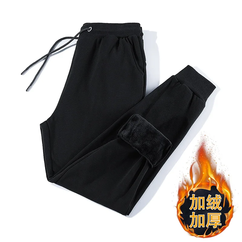 

YAPU YDK001 2022 new Warm Cotton Sweatpants Men Thick Pants Winter Oversized Joggers Clothing Streetwear Casual Sports Trouser