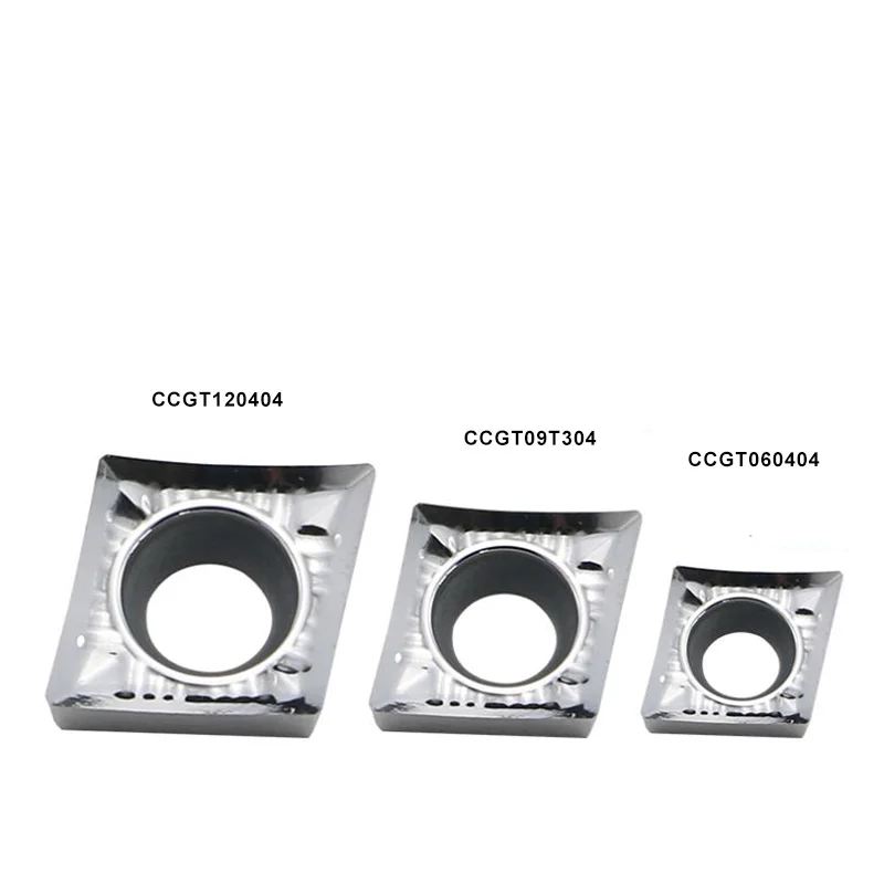 CCGT09T304 CCGT060204 CCGT09T302 AK Aluminum Blade Carbide Turning Inserts CCGT120404 cnc Lathe Cutter Tool for Aluminum Copper