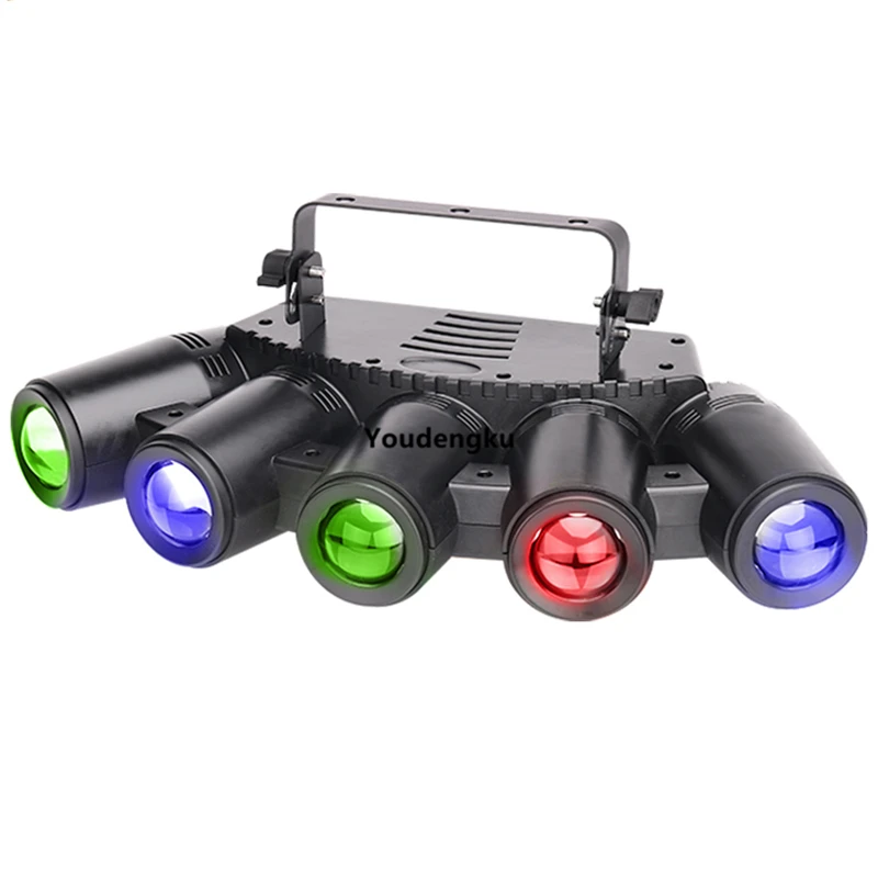 

8pcs Five Head Beam Moving Bar RGBW 4in1 color 5*40W RGBW 4in1 beam bar led moving head disco led light