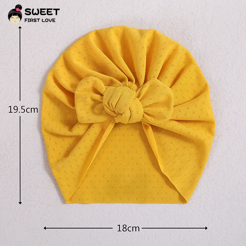 1Pc Hollow Bunny Ears Out Bows Hats Warm Baby Girl Hair Accessories Tiara Baby Cotton Toddler Headband Hair Band For Kids