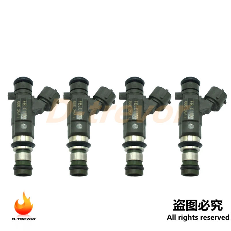 4Pcs OEM 16611-AA430 Fuel Injectors nozzle For Subaru Forester & Impreza 2000 2001 2002 2003 2004 2.0L 2.5L 4G1542