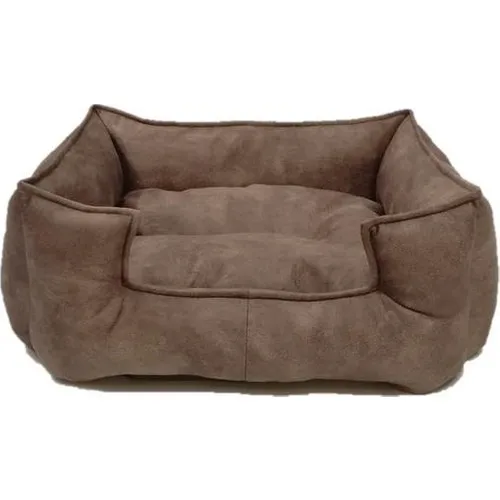 Muud Fashion Washable Cat and Dog Bed Light Brown