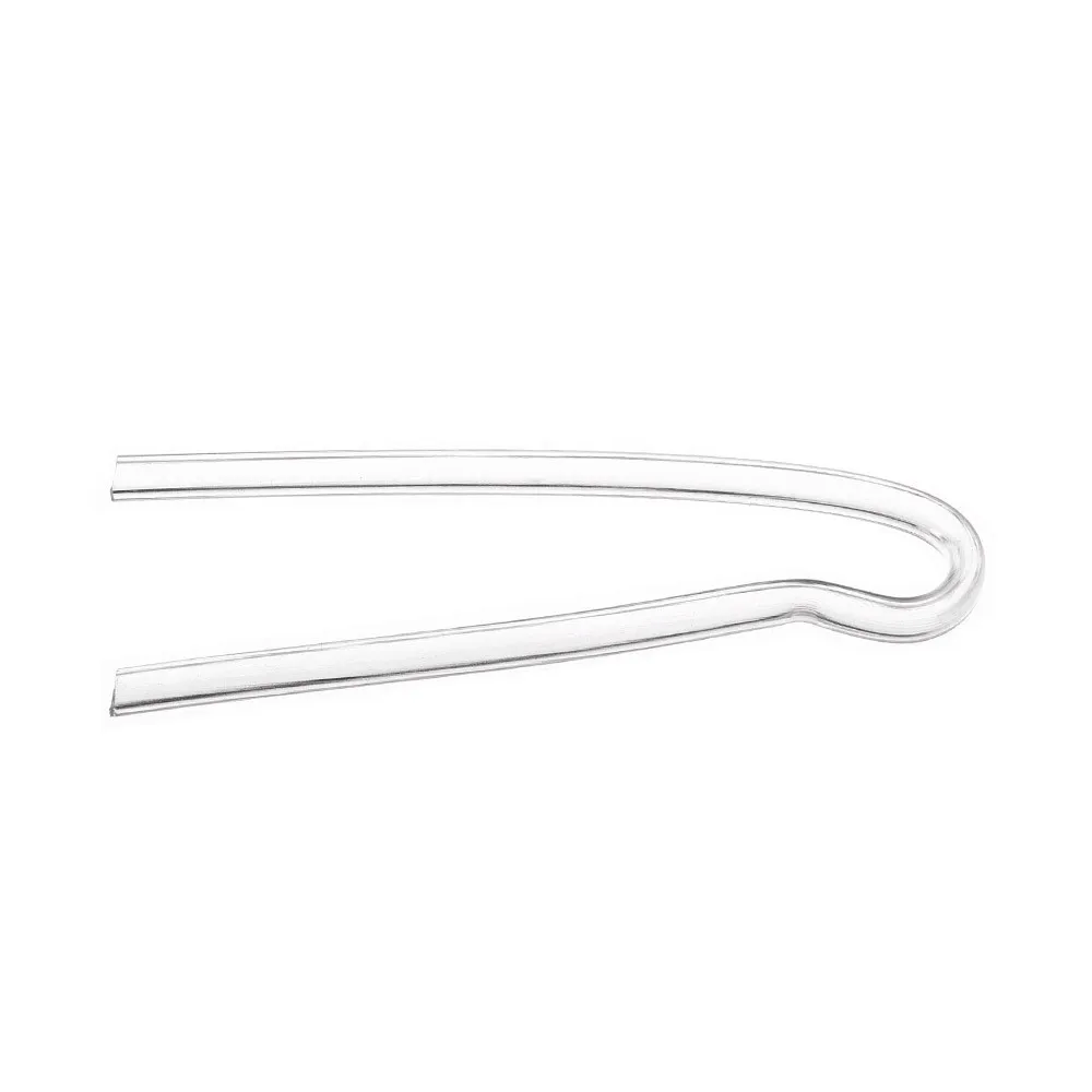50 Stück vorgeformte PVC-Röhren, transparente BTE-Hörgeräteröhrchen, zur Auswahl in 3,5 mm, 3,3 mm, 3,2 mm und 3,1 mm Außendurchmesser – Detail 1