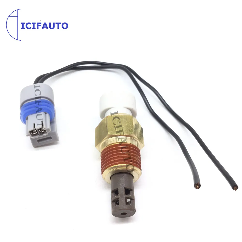 Intake Air Temperature Sensor With ConnectorFor Chevrolet C2500 Cadillac Buick GMC Oldsmobile Pontiac 25037225 25036751 25037334