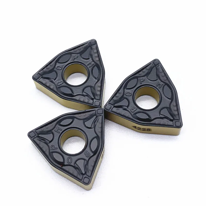 High Quality 10pcs WNMG 080404 WNMG080408 PM 4225 Carbide Face Milling Inserts Cutter Tools Blade High Cost Performance