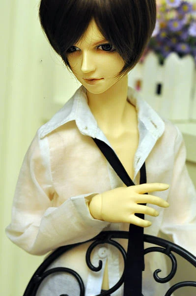 1/4 1/3 scale BJD clothes Translucent white shirt for BJD/SD MSD SD13 SD17 SSDF ID72 HID strong Uncle doll accessories C0159