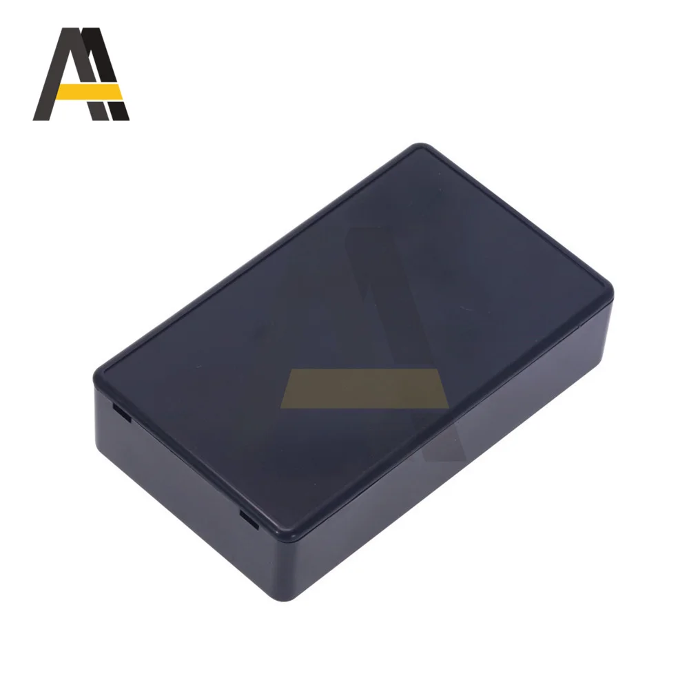 100x60x25mm Plastic Electronic Project Box DIY Plastic Electronic Enclosure Instrument Case 100x60x25MM Black White