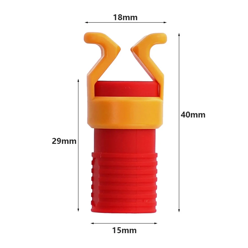 Supporto per cacciavite a vite ad anello magnetico con punta per cacciavite in plastica per supporto per punte per cacciavite a doppia estremità con gambo 6-8mm