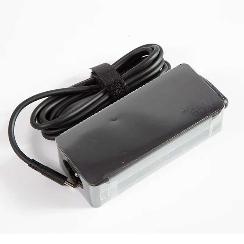 Carregador portátil tipo c 65w, 20v, 3.25a, adaptador ac, para t480 lenovo, t480s, t580, x280, x380, e580, e480, l380, l480, fonte de alimentação notebook