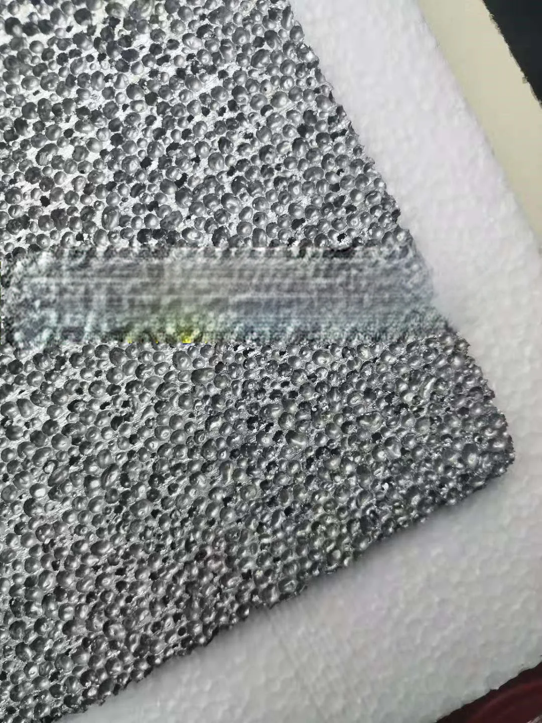 1pieceFoam Aluminum Sound-absorbing and Sound Insulation Foamed Aluminum Board