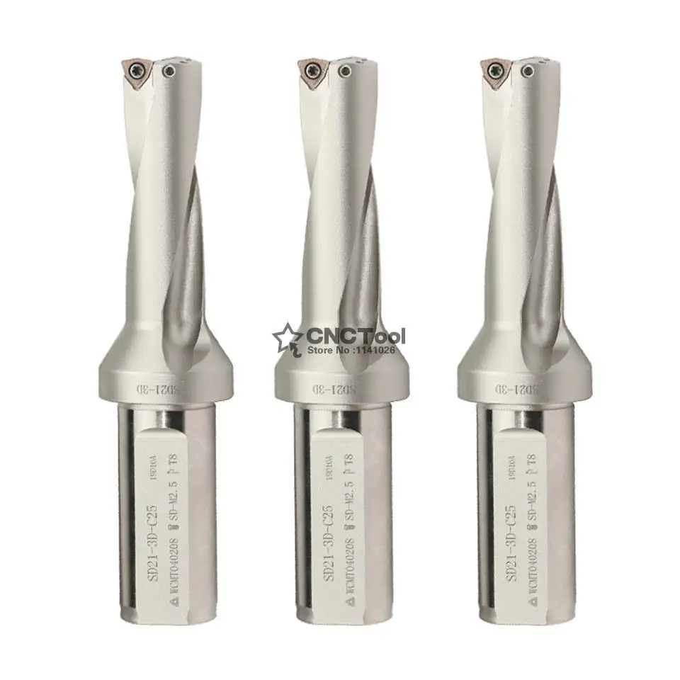 Mới 2D 3D 4D 5D 14Mm-50Mm Nhanh U Khoan Phù Hợp Cho WCMX WCMT Loạt Lưỡi Dao Cơ Khí máy Tiện Sâu Lỗ Indexable Mũi
