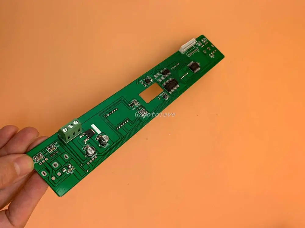 4 Way Input  ALPS Motor potentiometer Remote Volume Control Board With LED Display