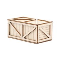 Suitable For Orlandoo Hunter Model 1:32 Transport Materials OH32M01 Ammunition Box Supply Wooden Box Mood Pieces