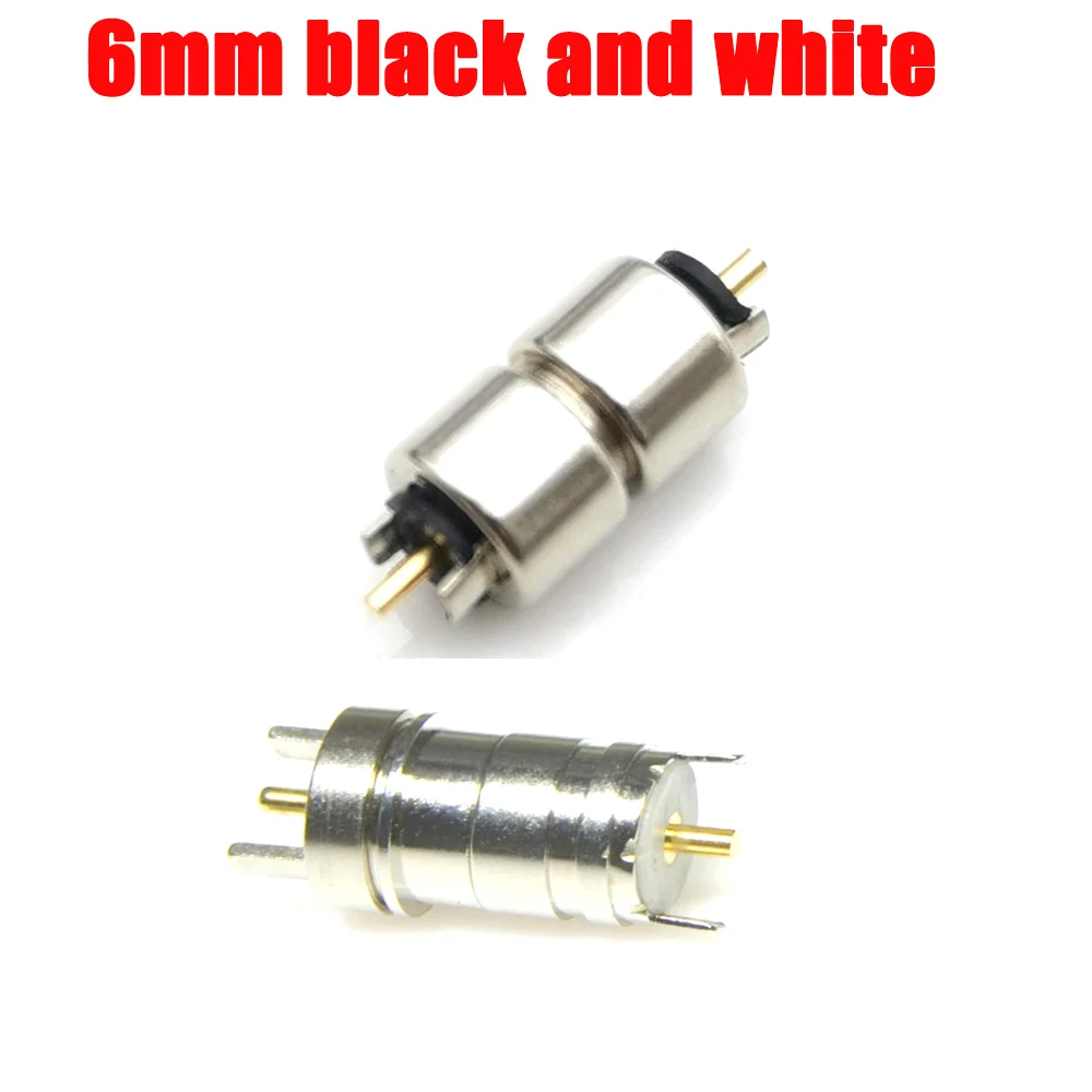 4 مجموعة 6 مللي متر 2Pin المغناطيس واحد الربيع المحملة كابل مغناطيسي موصل بأسنان بوغو تهمة الطاقة الذكور الإناث Probe5-12V اللحيم سلك نوع