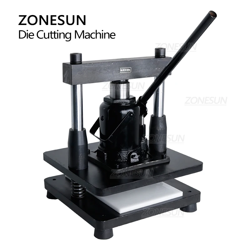 ZONESUN 20Tons Hydraulic press machine die cutting  330x220mm Cutting Size Leather Blade larger press