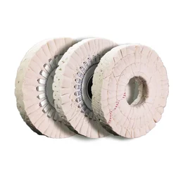 Cotton Airway Buffing Polishing Wheel Fabric Core and Iron Wheel for KDT Nanxing Shunde Homag Edge Banding Machine Accessories