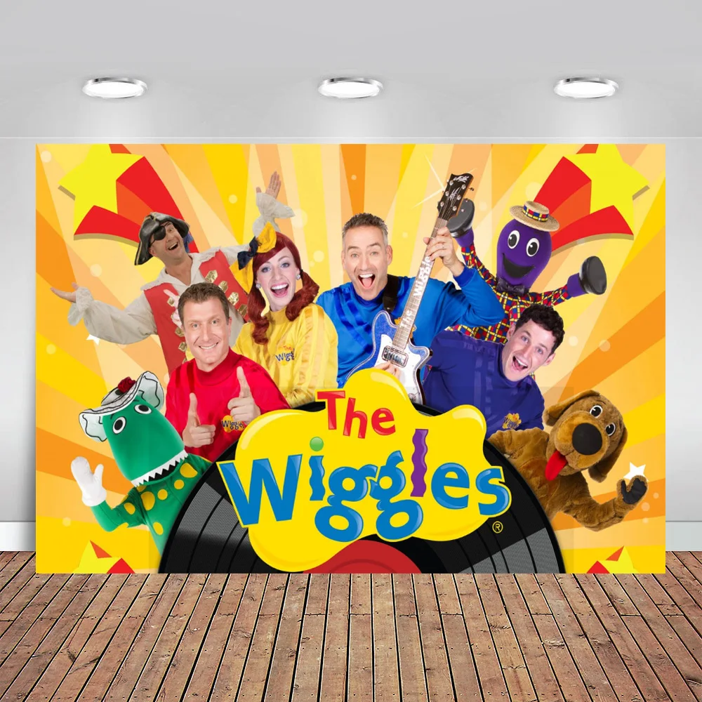 خلفية التصوير خلفية الصورة يتأرجح الأسرة الأزرق قوس قزح المشارب مخصص استحمام الطفل الوليد حفلة عيد ميلاد خلفية