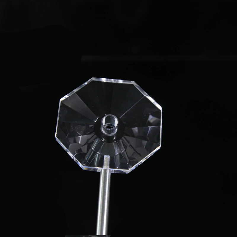 Glass crystal octahedral prism is used for photography to give you amazing effects rainbow prism