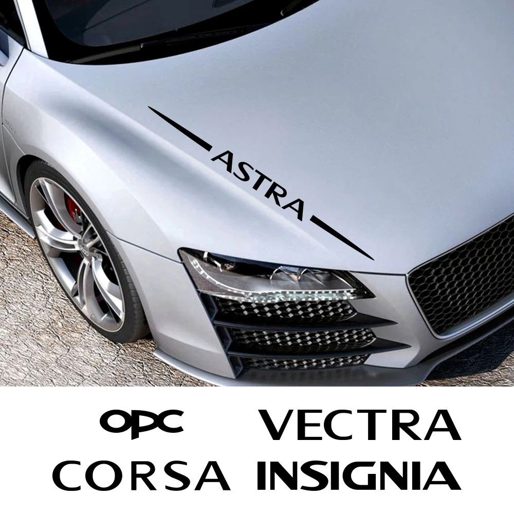 For Opel OPC Corsa Vectra Astra Mokka Insignia Car Whole Body Stickers Vinyl Film Decals Auto Waterproof Decoration Accessories