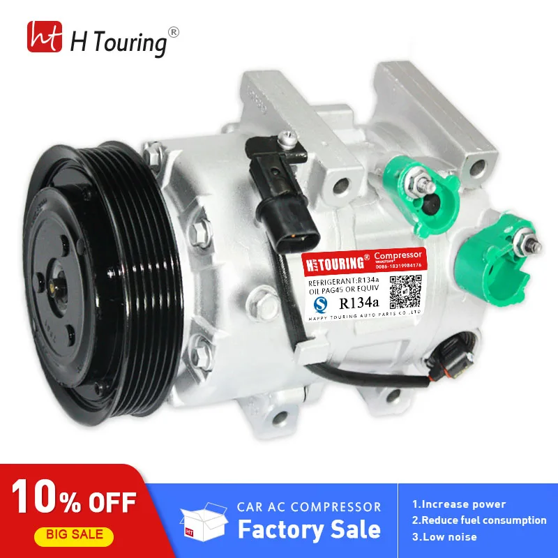 

For hyundai sonata compressor Hyundai Sonata 2011-2014 2.0L / 2.4L F500-EB9AA06 F500EB9AA06 CO 11218 VS16E