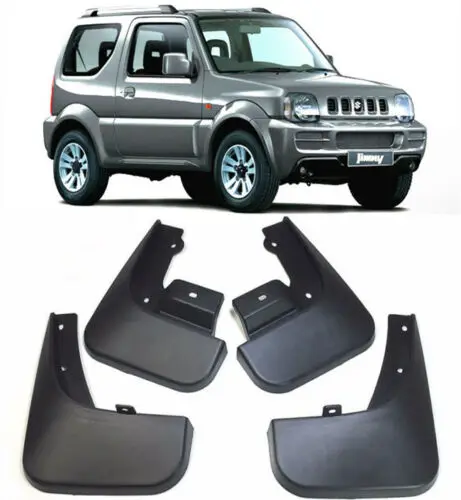 

4x автомобильные брызговики, брызговики для Suzuki Jimny Sierra Wide (JB) серии Jimny 1998-2016, брызговики, брызговики, защита от брызг