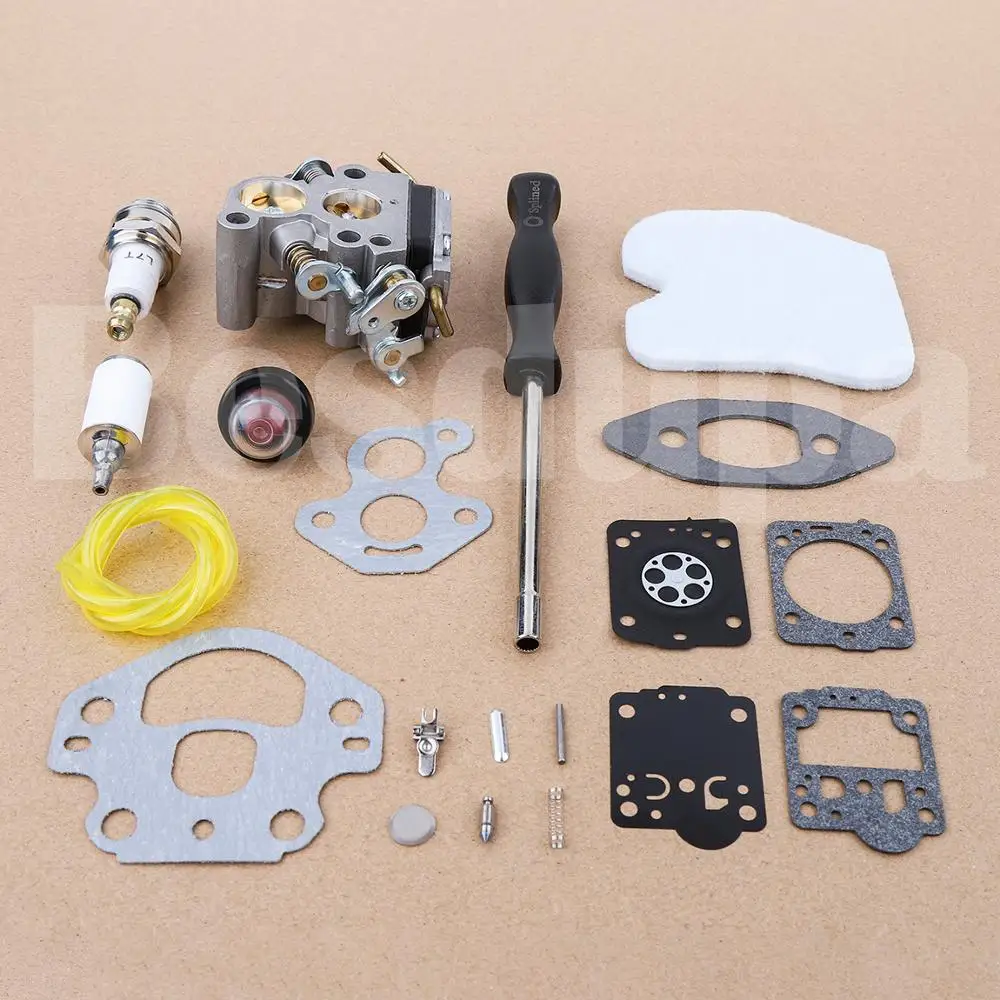 Imagem -04 - Carburador com Kit de Reparo Filtro de ar para Husqvarna 235 236 240 235e 236e 240e Motosserra 574719402 545072601