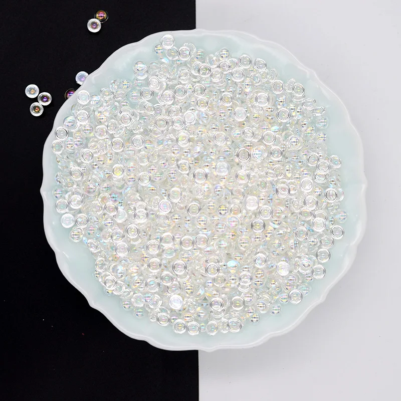 

3/4/5/6/8 мм, Фурнитура для бижутерии, прозрачные подвеска AB ювелирные изделия аксессуары кабошон купола Круглый капли воды без подкладки из клей бусины