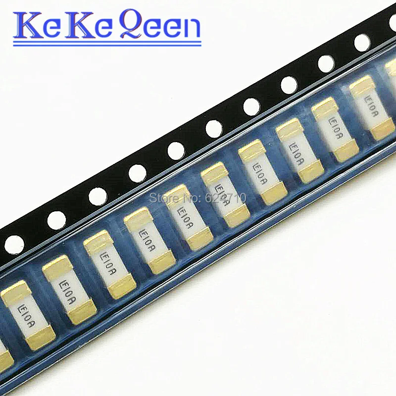 10Pcs 0451 1808 SMD fuses LF 62mA~15A 250mA 315mA 400mA 1A 1.6A 2A 3A 3.15A 4A 5A 6.3A 7A 10A 12A SMF disposable Ceramic Fuse