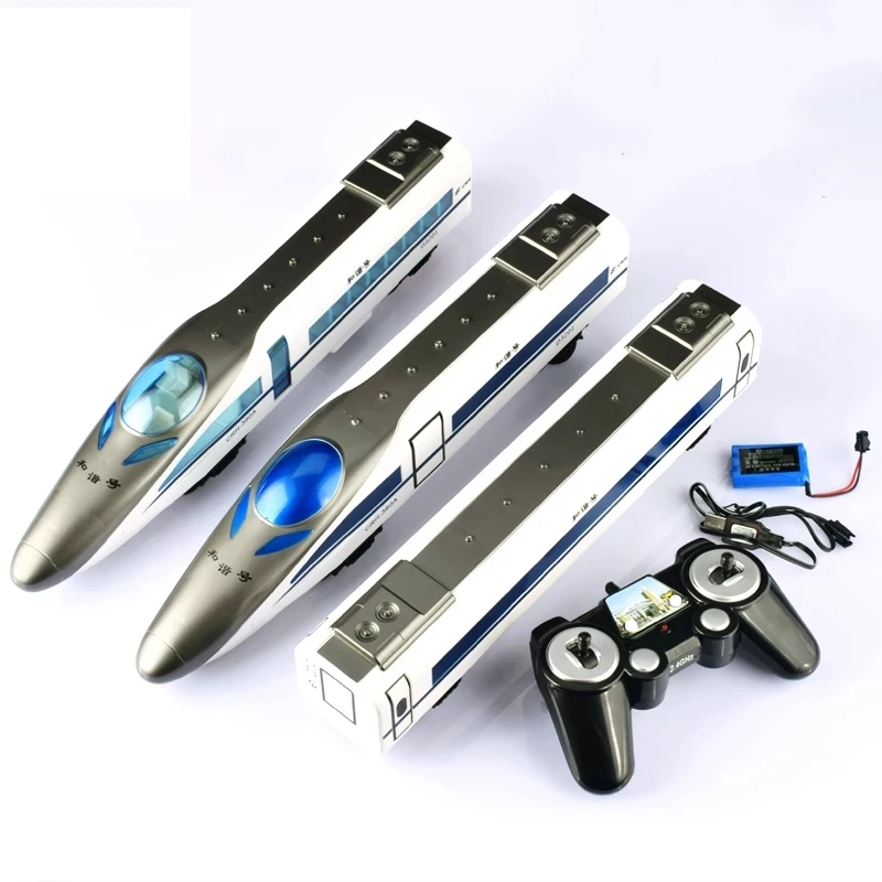 New L115cm Remote Control Train  Simulated Subway High-Speed Train EMU Model With light And Sound RC Train Model