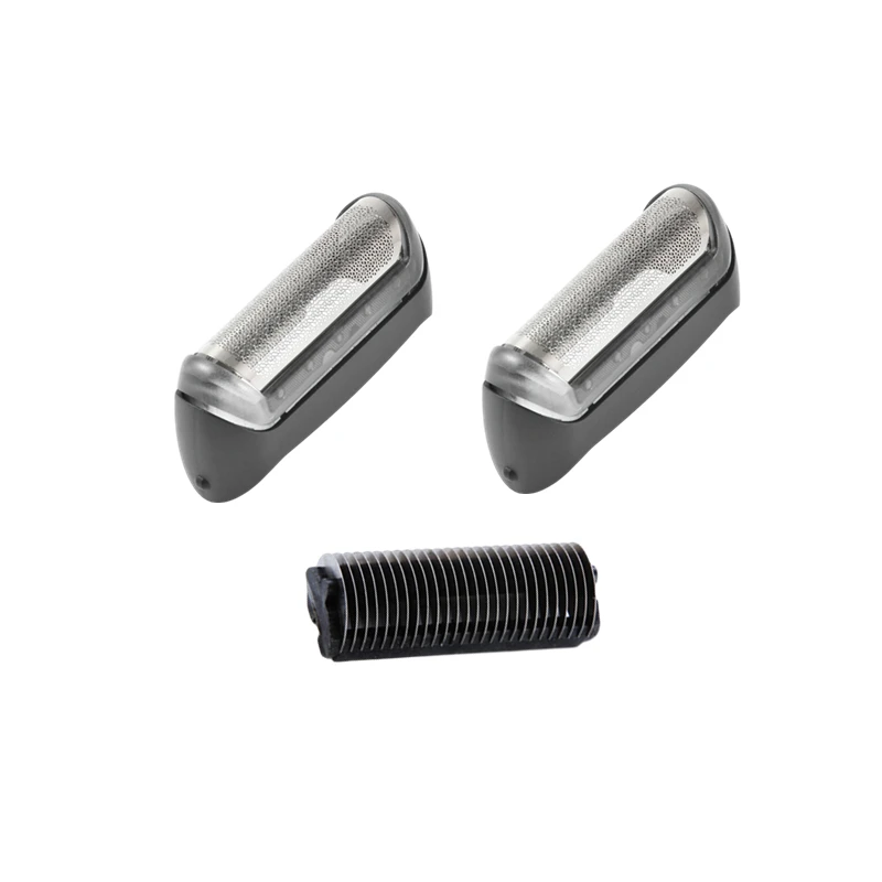 Qualidade shaver 10b folha cortador para braun 180 190 190s 2876 5728 5729 z20 z30 z40 z50 navalha substituição malha grade