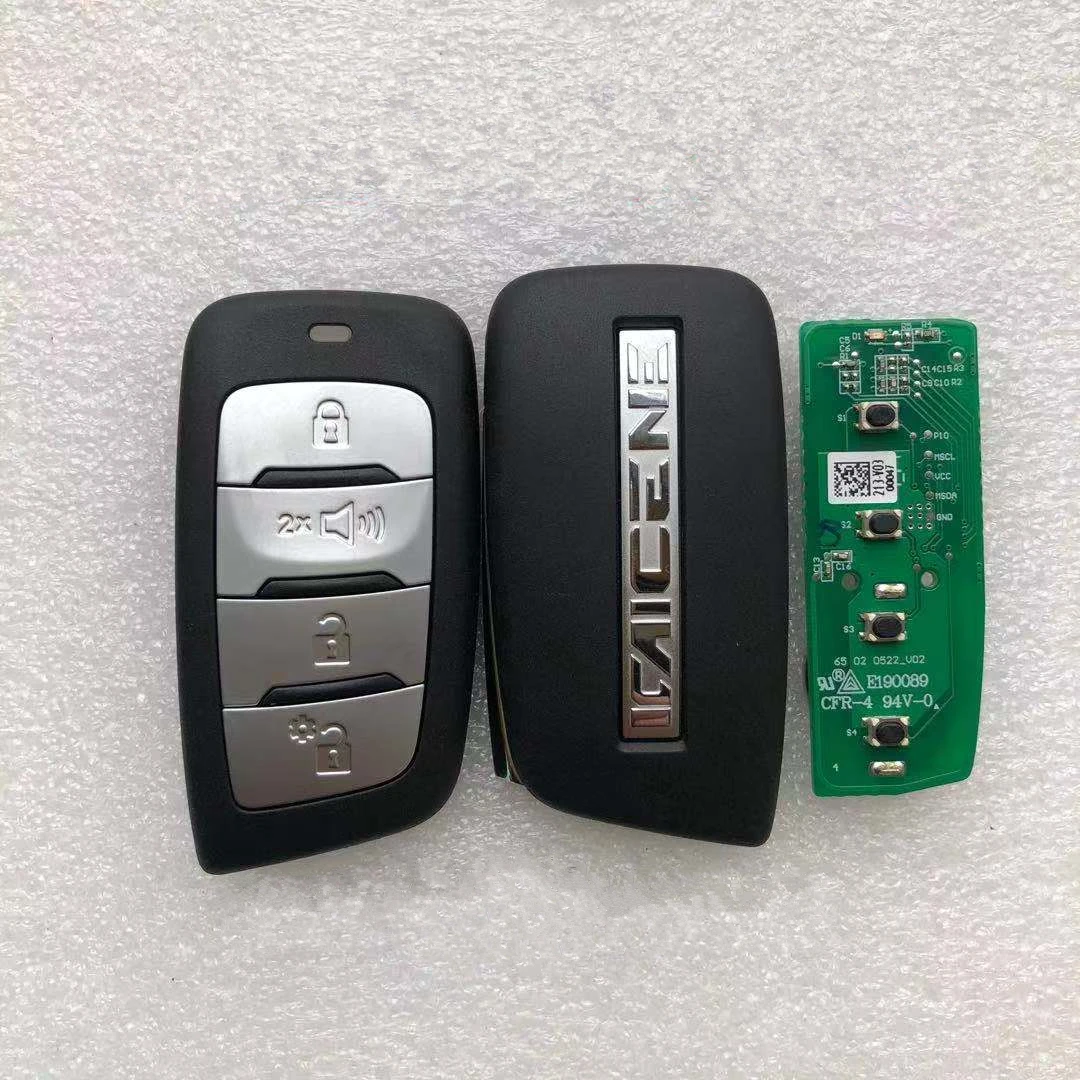 Original Car Keyless Smart Remote Key 433Mhz with 4A 8A Chip for CHANGAN F70 Hunter F50 F30 Pickup Truck Intelligent Remote Key