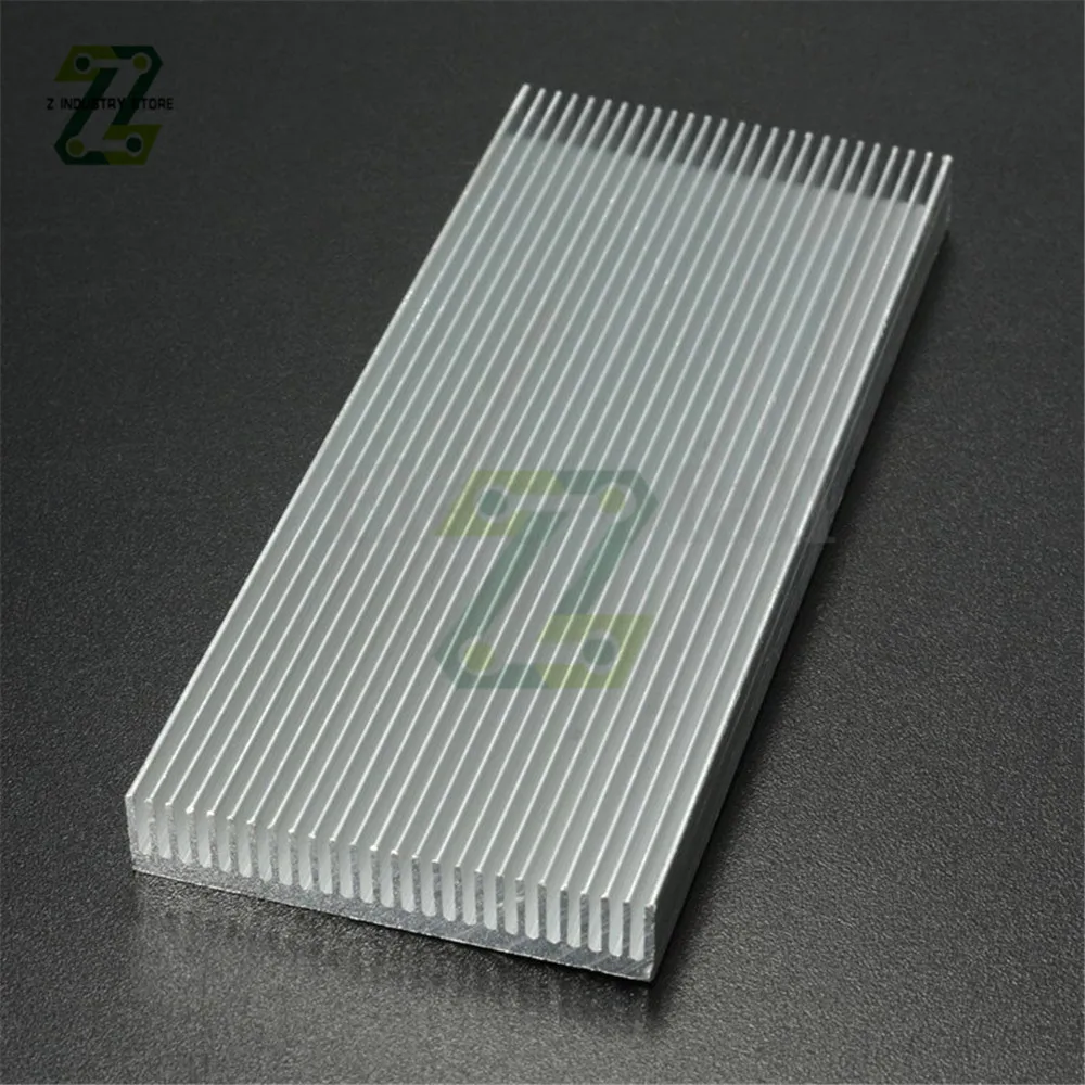 100 x41x8MM Aluminium Kühlkörper Kühler Kühlung Zubehör DIY Kühlkörper Chip Aluminium Kühlkörper
